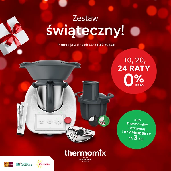 Thermomix TM6 raty 0% z prezentami